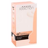 Naked Addiction Rotující vibrátor 20 cm - přirozený pocit