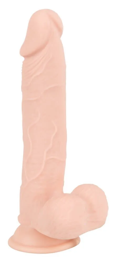 Nature Skin - Suction Cup Realistic Dildo - Natural (Medium)