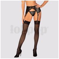 Obsessive S824 Stockings Black