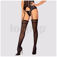 Obsessive S825 Stockings Black