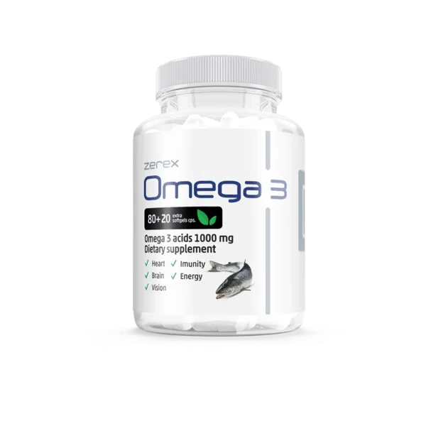 Omega 3 1000mg 80 + 20 kapslí