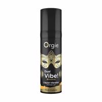 Orgie Dual Vibe! - tekutý vibrátor - Piña Colada (15 ml)