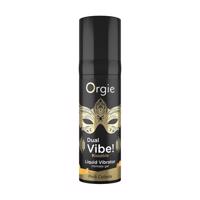 Orgie Dual Vibe! - tekutý vibrátor - Pinã Colada (15ml)