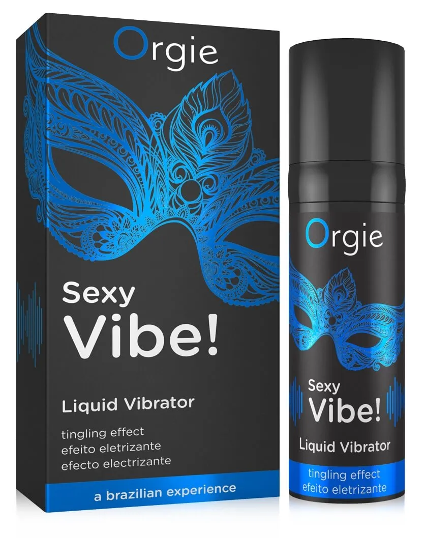 Orgie Sexy Vibe Liquid - Unisex Liquid Vibrator (15ml)