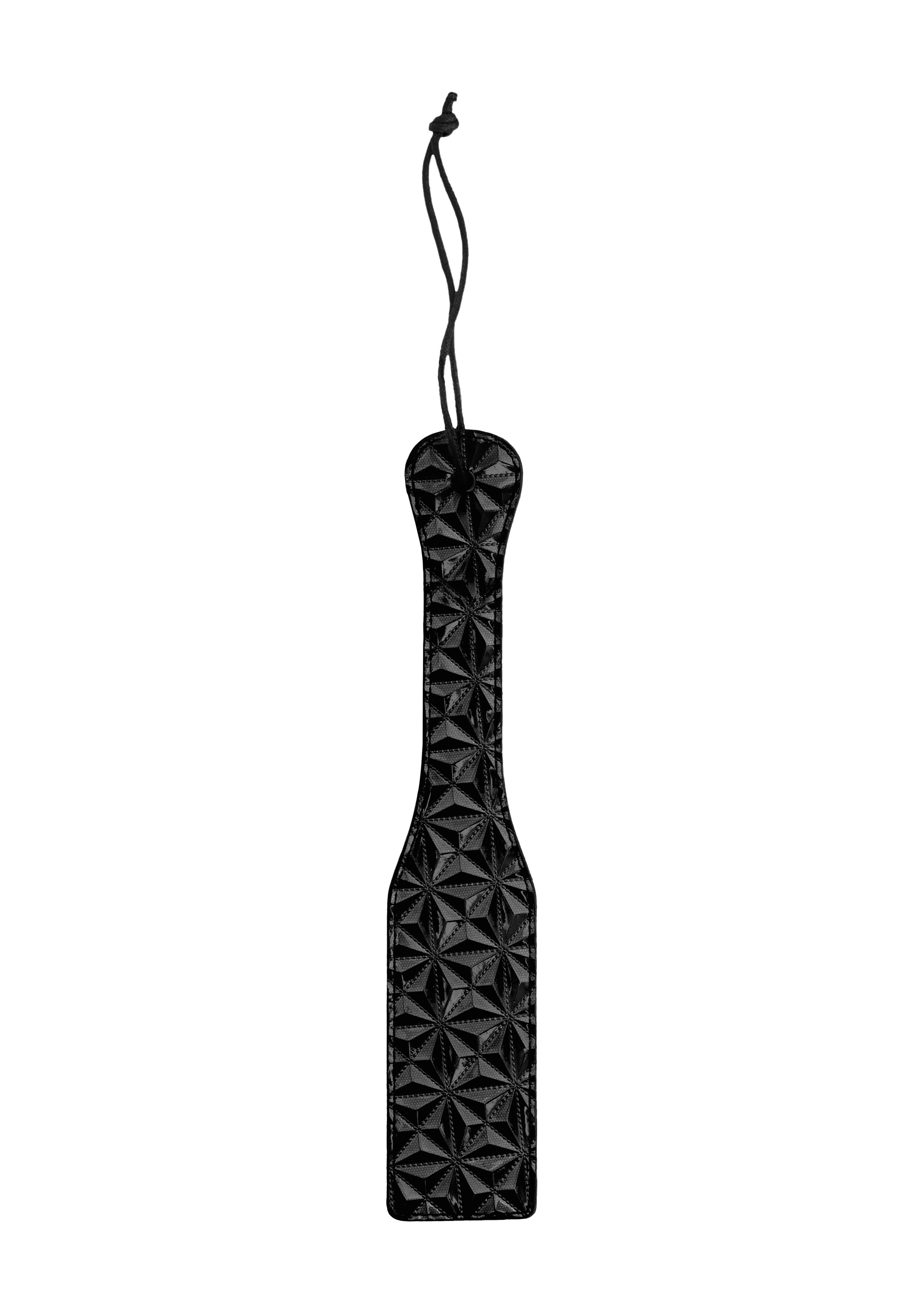 Ouch - Diamond-Patterned Luxury Whip (Black)