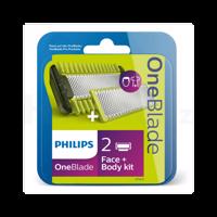 Philips OneBlade Face + Body kit QP620/50 náhradní břity