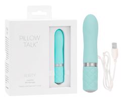 Pillow Talk Flirty - dobíjecí tyčový vibrátor (tyrkysový)