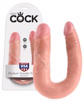 Pipedream King Cock Thick Double Dildo Medium - dvojité dildo (34,6cm)