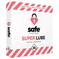 SAFE Super Lube - extra lubrikované kondomy (36 ks)