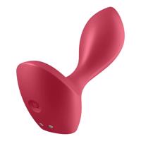 Satisfyer Backdoor Lover - nabíjecí, vodotěsný anální vibrátor (červený)