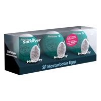 Satisfyer Egg Naughty - masturbační vajíčka sada (3 ks)