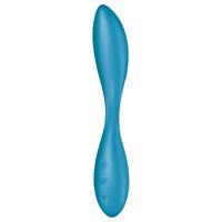 Satisfyer G-spot Flex 1 - dobíjecí, vodotěsný G-bod vibrátor (zelený)