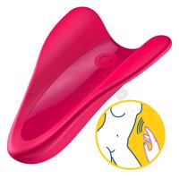 Satisfyer High Fly Finger Vibrator Red