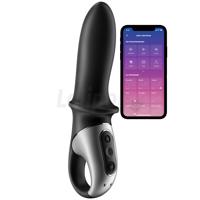 Satisfyer Hot Passion smart anální vibrátor s vyhříváním černý