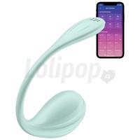 Satisfyer Smooth Petal smart nositelný kratší vibrátor mint