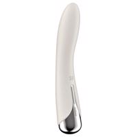 Satisfyer Spinning Vibe 1 - rotační G-bod vibrátor (béžový)