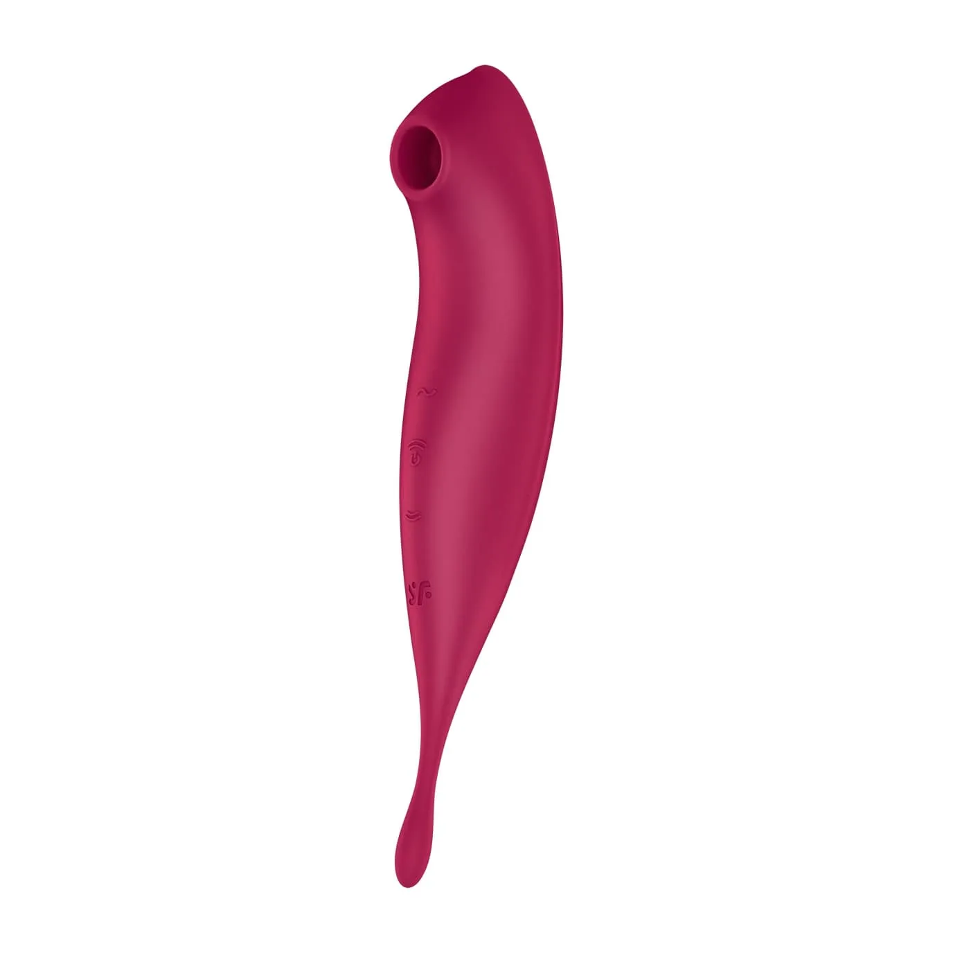 Satisfyer Twirling Pro - smart 2-in-1 clitoral vibrator (red)