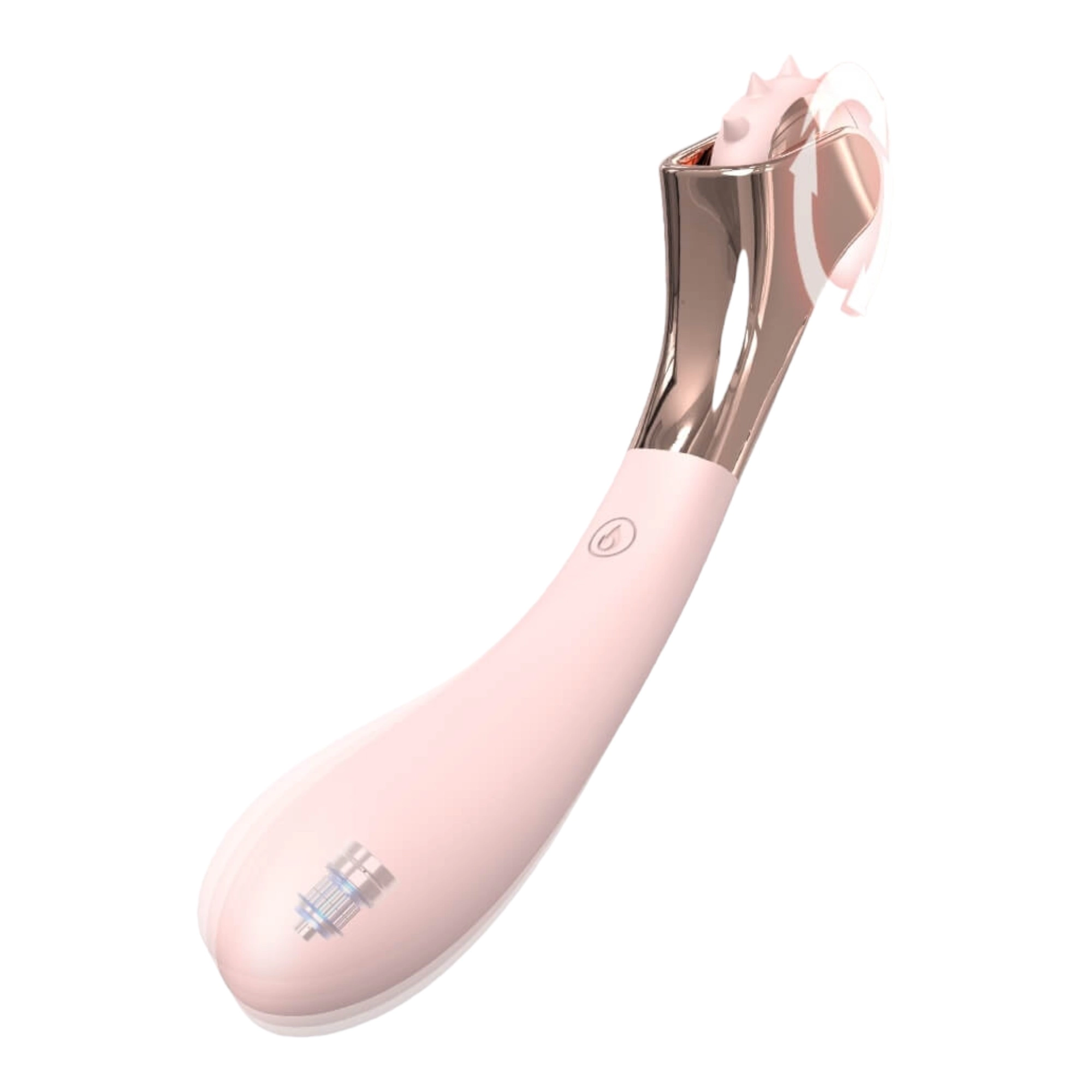 Sex HD - Rechargeable, Waterproof Vibrator with Stimulation Wheel (Pink)