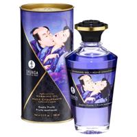 Shunga - hřejivý masážní olej - exotické ovoce (100ml)