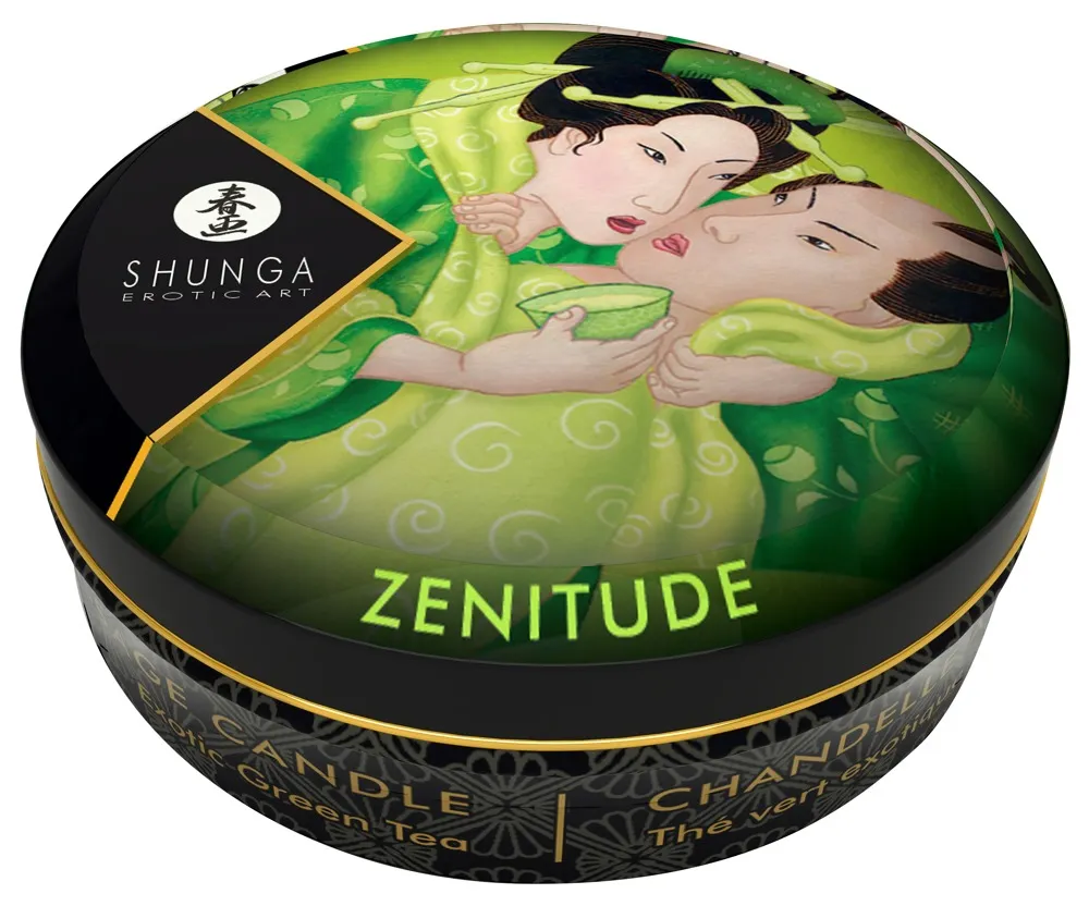 Shunga - Massage Candle - Green Tea (30ml)