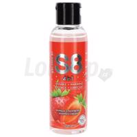 Stimul8 4in1 Dessert Kissable Warming Massage Lubricant Vanilla Strawberry Whipped Cream 125ml