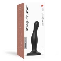 Strap-on-me Curvy S - zvlněné dildo s nožičkami (černé)