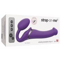 Strap-on-me M - bezpáskový nasaditelný vibrátor (fialový)