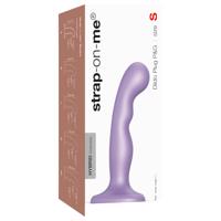 Strap-on-me P&amp;G S - fialový zakřivený dildo s přísavkou