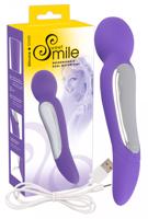 SWEET SMILE Wand Dual Motor Vibe – masážní vibrátor (fialový)