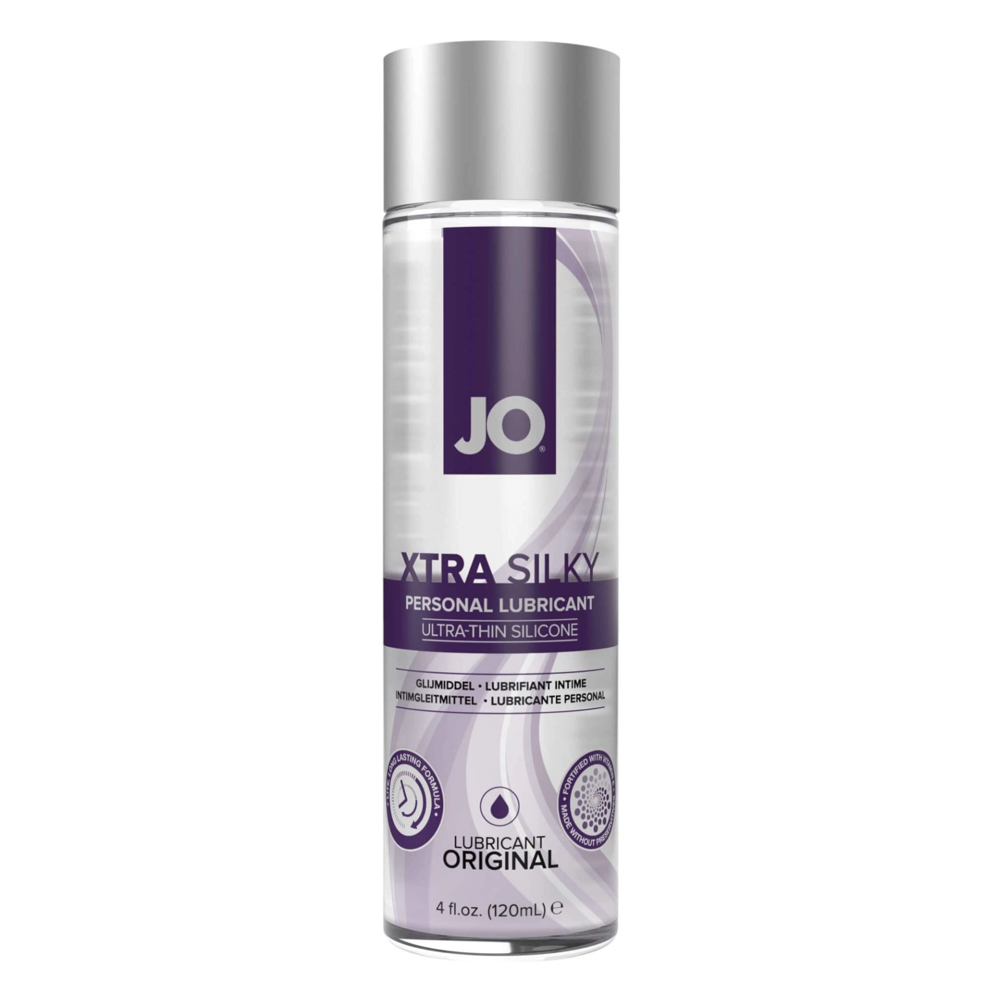 System JO Xtra Silky Silicone Lubricant with Vitamin E (120ml)