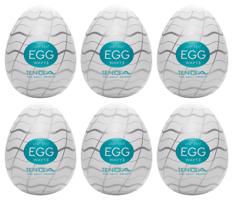 TENGA Egg Wavy II - masturbační vajíčko (6ks)