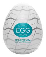 TENGA Egg Wavy II - vibrační vejce pro potěšení