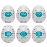 TENGA Egg Wavy II - vlnité masturbační vajíčko (6 ks)