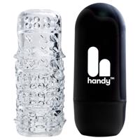 The Handy TrueGrip Gen 2 návlek - průhledný masturbátor