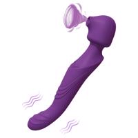 Tracy&#039;s Dog Wand - pulzující masážní vibrátor (fialový)