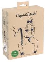 Vegan Fetish - vázací sada (7 kusů) - černá