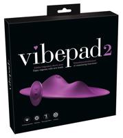 VibePad 2 - dobíjecí, rádiem řízený, lízací polštářový vibrátor (fialový)