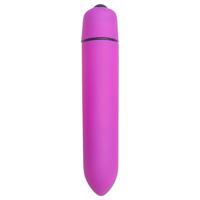 Vodotěsný fialový minivibrátor Easytoys Bullet