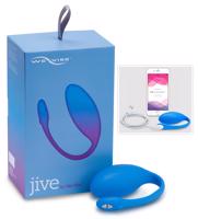 We-Vibe Jive - akumulátorové, chytré vibrační vajíčko (modré)