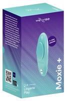 We-Vibe Moxie+ - chytrý vibrační zázrak pro klitoris (tyrkysový)