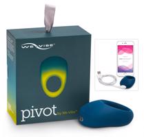 We-Vibe Pivot - nabíjecí, vibrující kroužek na penis (modrý)