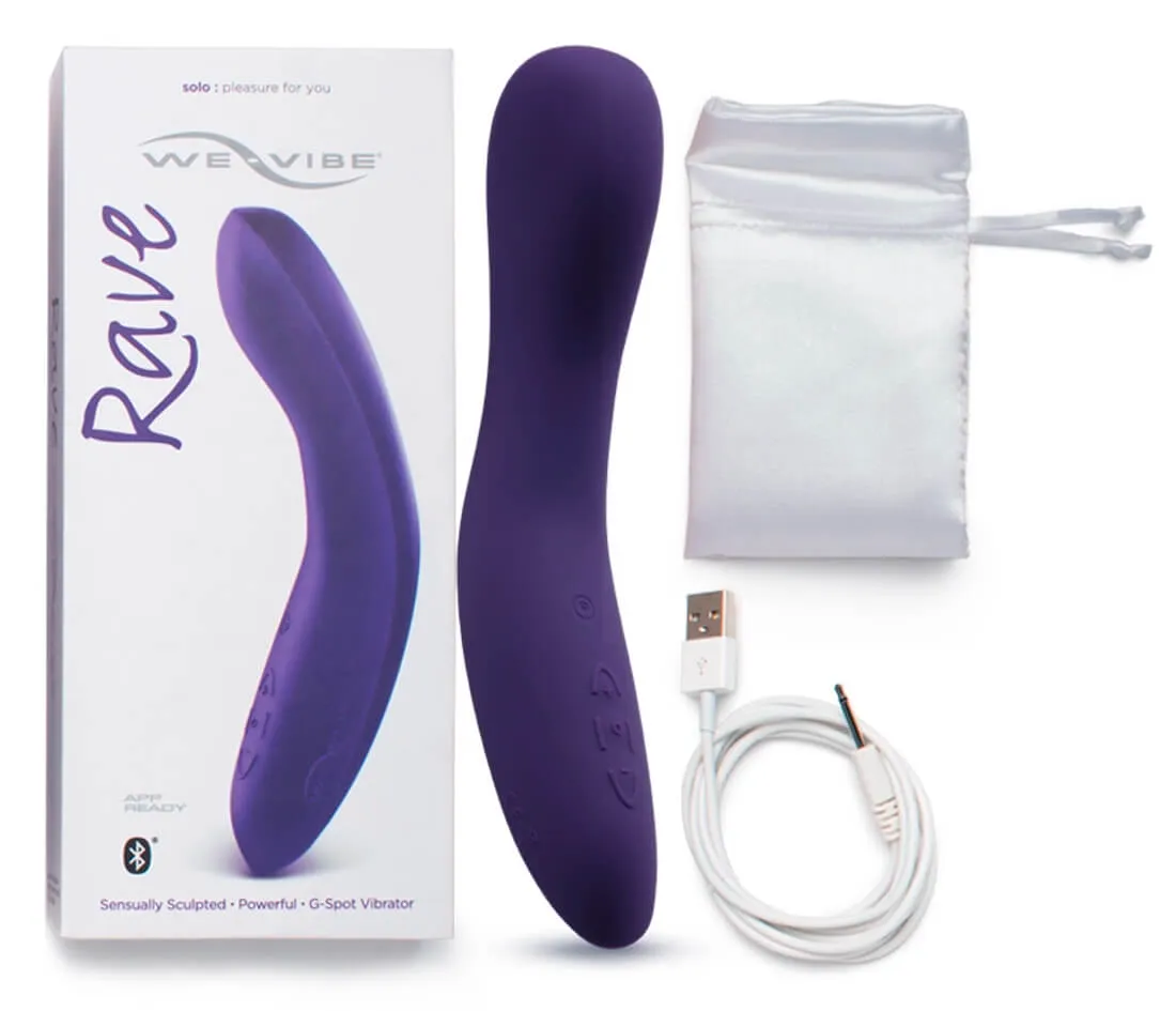 We-Vibe Rave - Smart Rechargeable G-Spot Vibrator (Purple)