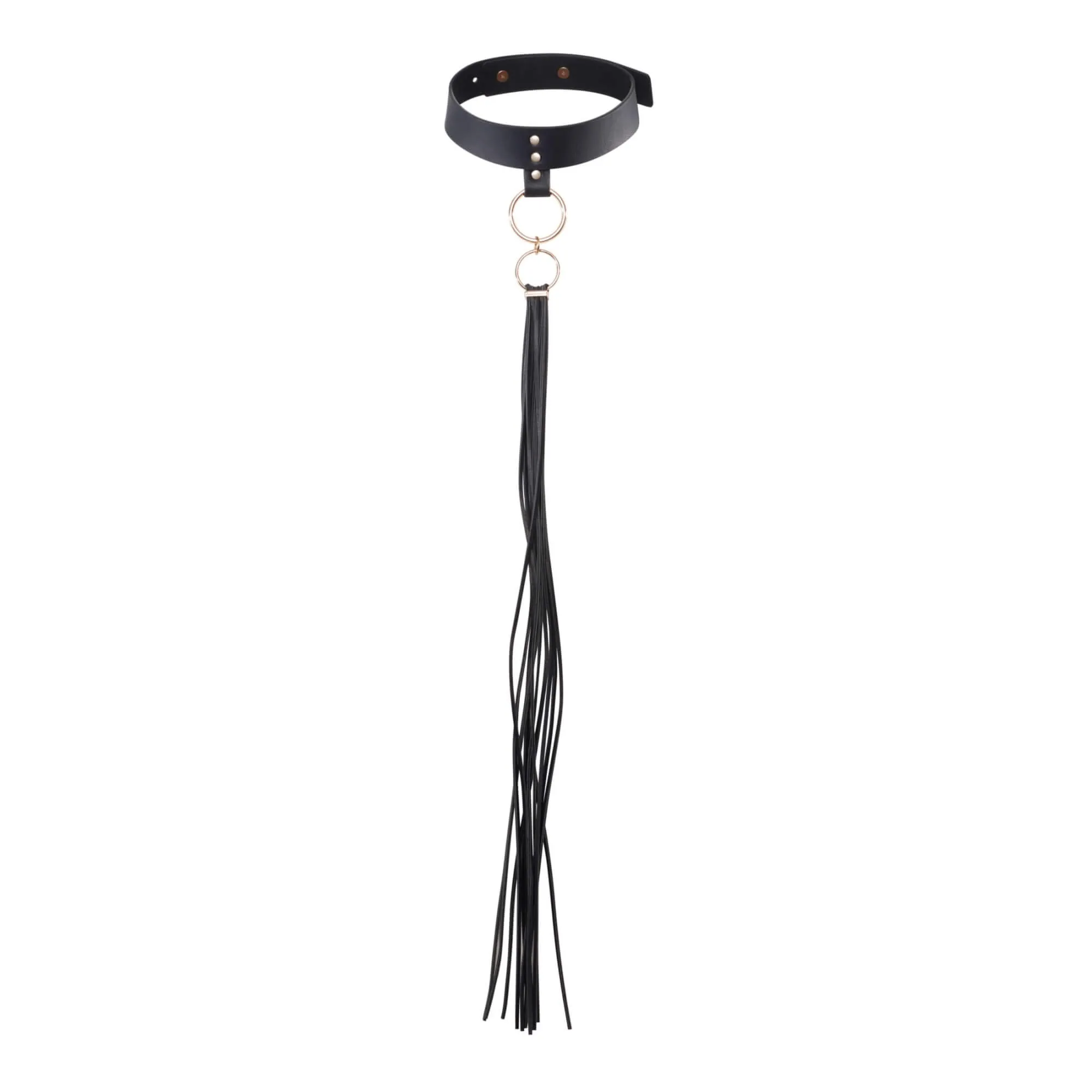 Whip Collar (Black) - Bijoux Indiscrets