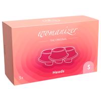 Womanizer Premium Eco náhradní sada - růžová (3ks) - M