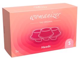 Womanizer Premium Eco - sada náhradních zvonků - růžová (3ks)