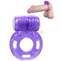 You2Toys Butterfly Wings Vibrating Penisring Purple