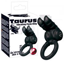 You2Toys Taurus - vibrační kroužek na penis černý