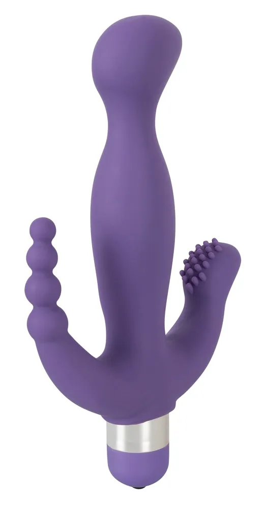 You2Toys - Triple Pleasure Vibrator (Purple)