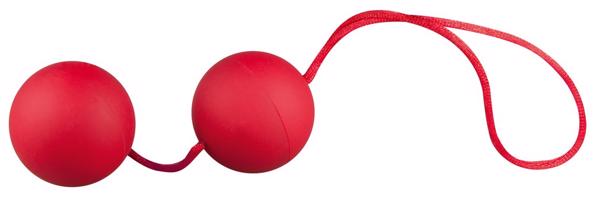 You2Toys Velvet Red Balls - venušiny kuličky (červené)