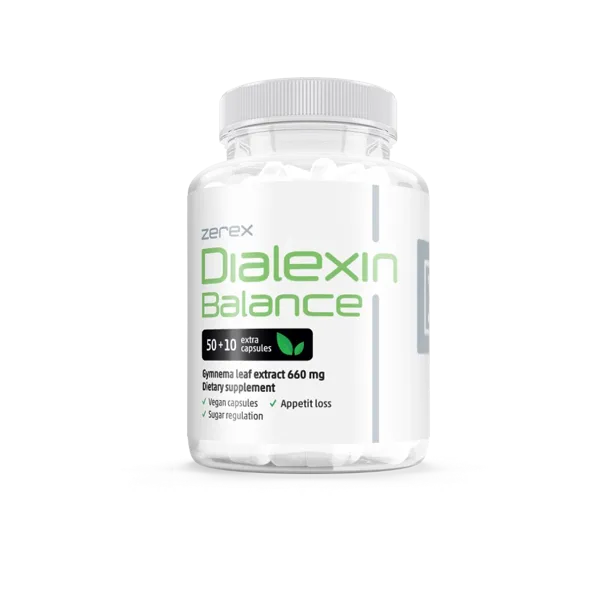 Zerex Dialexin Balance 660mg pro diabetiky 50 + 10 kapslí